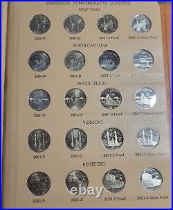 1999-2003 Complete Washington Statehood Quarter Set Including Silver Proofs