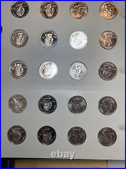 1999 2008 2009 State Quarter Complete Set P D S & SILVER PROOF PDSS 224 Coin