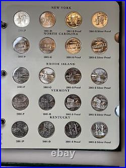 1999 2008 2009 State Quarter Complete Set P D S & SILVER PROOF PDSS 224 Coin