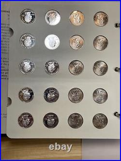 1999 2008 2009 State Quarter Complete Set P D S & SILVER PROOF PDSS 224 Coin