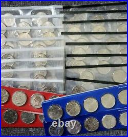 1999 2008 Complete State Quarter P & D Uncirculated Set 100 coins total