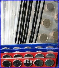 1999 2008 Complete State Quarter P & D Uncirculated Set 100 coins total