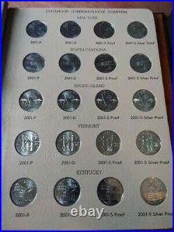 1999-2008 Dansco Washington Statehood (200) Quarter Complete Set Free Shipping