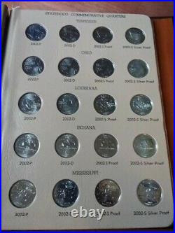 1999-2008 Dansco Washington Statehood (200) Quarter Complete Set Free Shipping