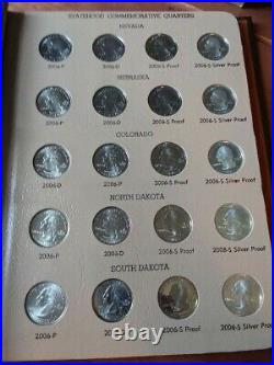 1999-2008 Dansco Washington Statehood (200) Quarter Complete Set Free Shipping