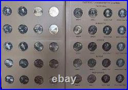 1999-2008 PDS & Silver Statehood Quarter Complete 200 Coin Set in Dansco