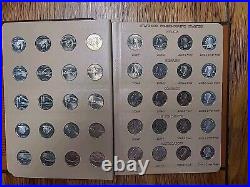 1999-2008 PDS & Silver Statehood Quarter Complete 200 Coin Set in Dansco