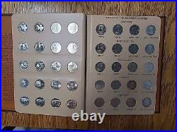 1999-2008 PDS & Silver Statehood Quarter Complete 200 Coin Set in Dansco