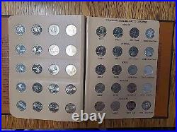 1999-2008 PDS & Silver Statehood Quarter Complete 200 Coin Set in Dansco