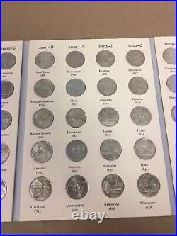 1999-2008 P/D Mint Uncirculated Fifty State Commemorative Quarters Complete Set