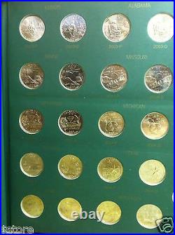 1999-2008 P&d Complete Bu 50 States Quarters