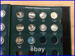 1999-2008-S Silver Statehood Quarter Complete 50 Coins Intercept Shield CC0078