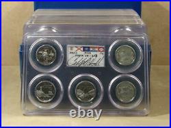 1999-2008 State Proof Quarters Partially Signed Complete Set PCGS PR69 DCAM