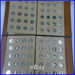 1999 2008 State quarter complete set P D S and SILVER PROOF PDSS 200 Coins