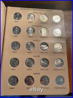 1999-2008 Washington Statehood (200) PDSS Quarter Complete Set