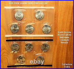 1999 2009 Complete 164 State & Territory Quarter P & D BU & Satin Set