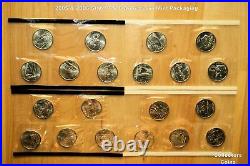 1999 -2009 Complete Mint Packaged 168 State Quarter PD & S Silver BU & Proof Set