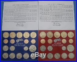 1999 2009 Complete Run of 11 Government Issued Mint Uncirculated Coin Sets