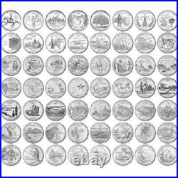 1999 2009 Complete Uncirculated State Quarter