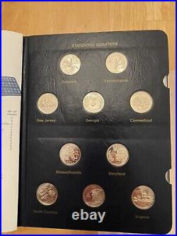 1999-2009 Complete clad Set proof full of All 56 Statehood U. S. Quartes Coins
