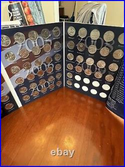 1999-2009 Deluxe COMPLETE BU P & D STATEHOOD QUARTERS Collection 112 Coins total