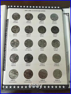 1999-2009 P D S Complete State & Territory Qtr Uncirculated/Proof Set in Albums