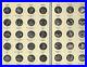 1999-2009 S Complete Silver Proof State Quarter-56 Pc Set-11 Years In Folder