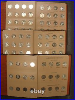 1999-2009 State Quarter Territories Complete 224 Coin Set withSilver Proofs DANSCO