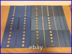 1999-2009 Washington Statehood Quarter Complete Sets 274 Coins 12 Folio Lot