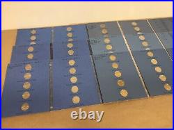 1999-2009 Washington Statehood Quarter Complete Sets 274 Coins 12 Folio Lot