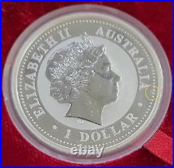 1999 2010 Australian 1oz Silver Lunar Series 1 Complete Set