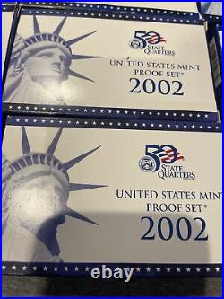 1999-2011 Lot of 20 US Mint Proof Coin Sets In OGP Complete Sets In Box