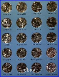 1999 2021 113 State, Parks & WCD Quarter P Uncirc COMPLETE Set in 2 Folders