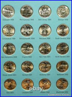 1999 -2021 State & National Park 112 Quarter Uncirculated COMPLETE Set withFolders