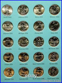 1999 -2021 State & National Park 112 Quarter Uncirculated COMPLETE Set withFolders