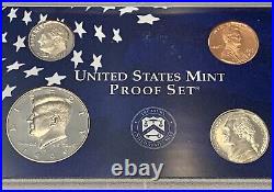 1999 S Complete Silver, Clad Proof Mint Sets, Quarter Set PCGS Graded PR69 DCAM