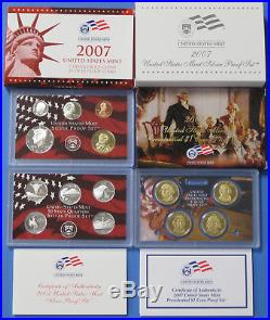 1999-S thru 2017-S & 2018-S Complete Silver Proof Set Collection