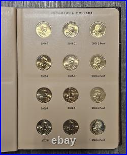 2000-2016 P-D-S Sacagawea Dollar BU & Proof Complete Set (51 Coins) In Dansco