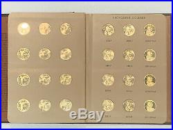 2000-2019 Complete Set 60 Sacagawea $1 P&d&s Bu Mint Coins In A Dansc0 Album