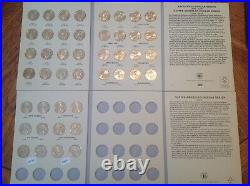 2000-2021 Sacagawea/Native American Dollars 44 coin Complete BU/UNC Set WithAlbums