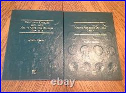 2000-2021 Sacagawea/Native American Dollars 44 coin Complete BU/UNC Set WithAlbums