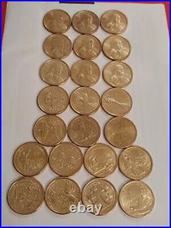2000 2024 P & D Complete 50 Coins UNCIRCULATED Sacagawea Native American Set