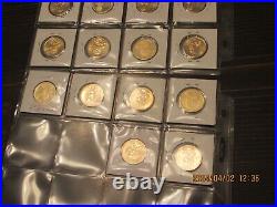 2000-2024 Sacagawea Complete Set 75 coins (50 BU 25 Proof) Dansco Album+pages