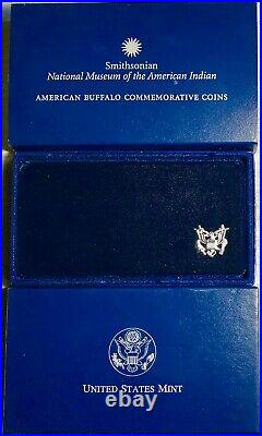 2001 American Buffalo Commemorative Coins 2-Coin Set -Complete Mint Pack&COA