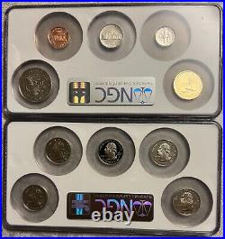 2003-s Clad Proof Set, Complete Multi Coin Set Of 10 Coins Ngc Pf69 Ultra Cameo