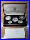 2004 5 Coin United Kingdom Family Silver Proof Set Complete