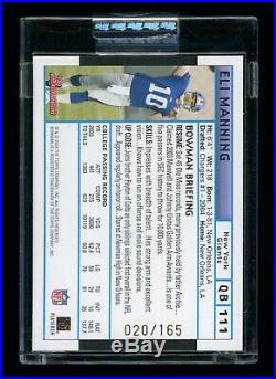2004 Bowman Uncirculated White COMPLETE Set #20/165 with ROOKIE Manning Rivers RC