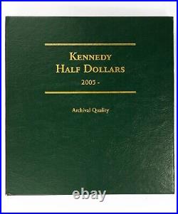 2005-2021 JFK Kennedy Half Dollar Set Complete Dansco P D S S 68 Coin Set