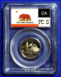 2005-S Complete Clad State Quarter Set Flag Labels PCGS PR70DCAM