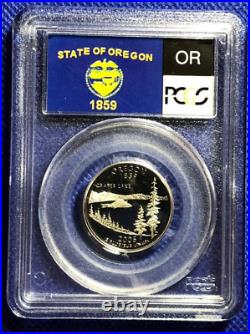 2005-S Complete Clad State Quarter Set Flag Labels PCGS PR70DCAM